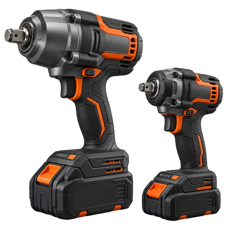 Cordless high-torque impact wrenches