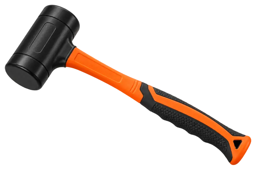 Illustration of a dead blow hammer