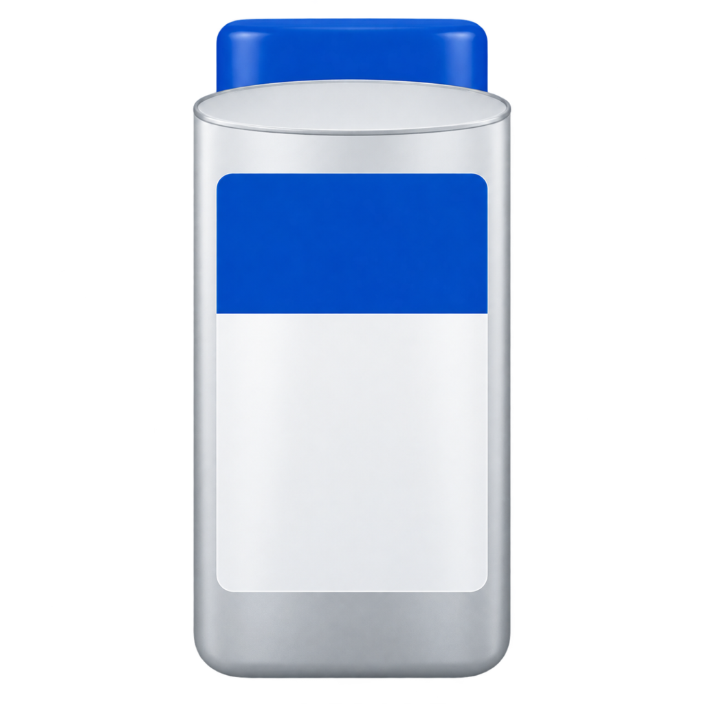 Product-focused illustration representing DYKEM 80000 Steel Blue Layout Fluid Aerosol
