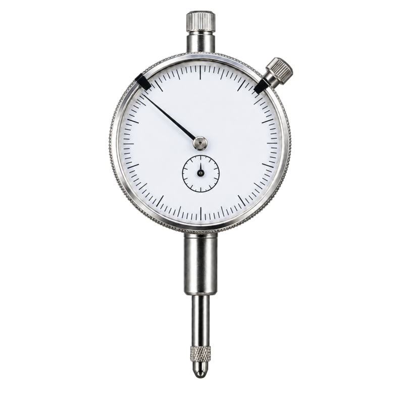 Original product-focused illustration representing a Fowler 1-inch dial indicator