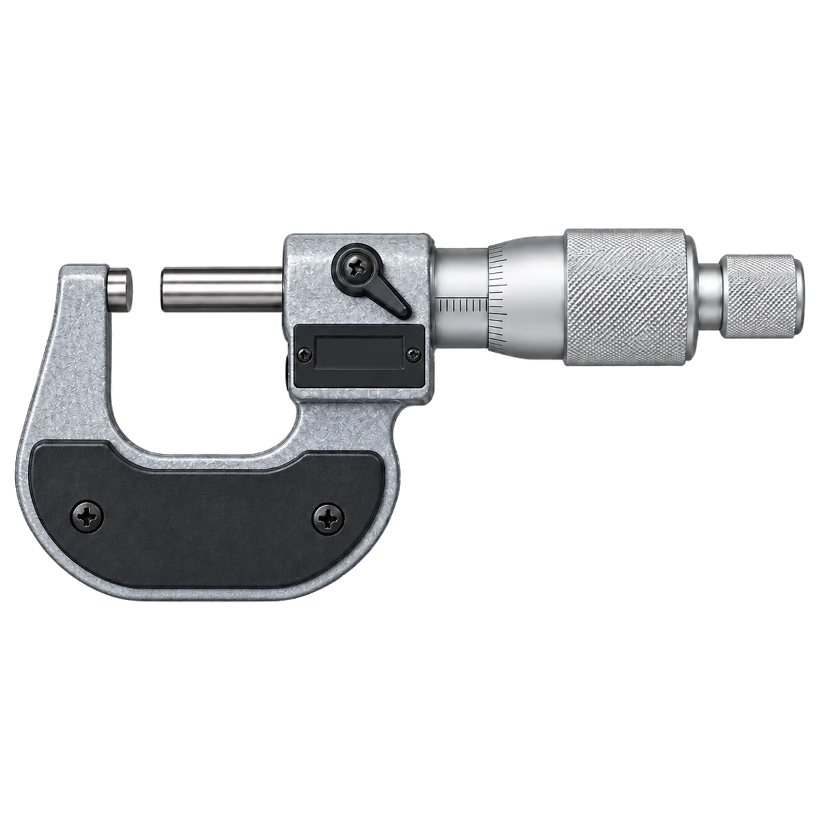 Original product-focused illustration representing a Fowler 0 to 1 inch digit counter outside micrometer