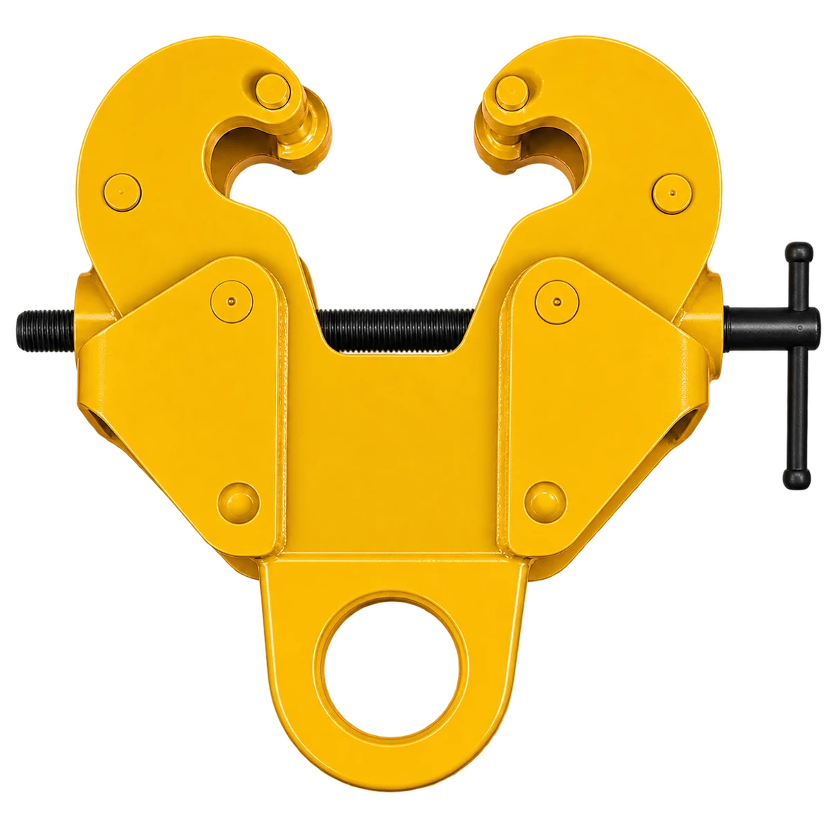 Original product-focused illustration representing a Harrington Hoists UBC010 universal beam clamp