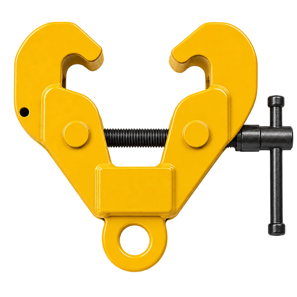 Original product-focused illustration representing a Harrington Hoists UBC030 universal beam clamp