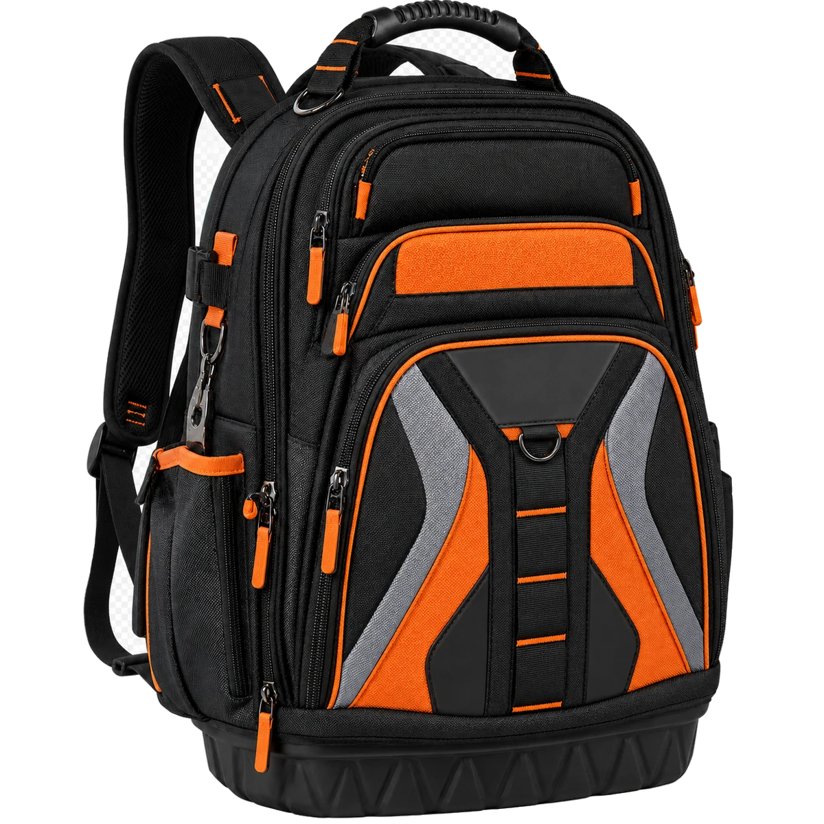 Original product-focused illustration representing a Klein Tools 55485 Tradesman Pro Tool Master backpack