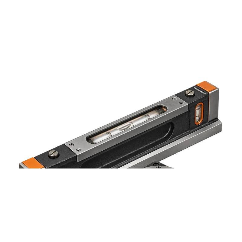 Original product-focused illustration representing a compact magnetic torpedo level