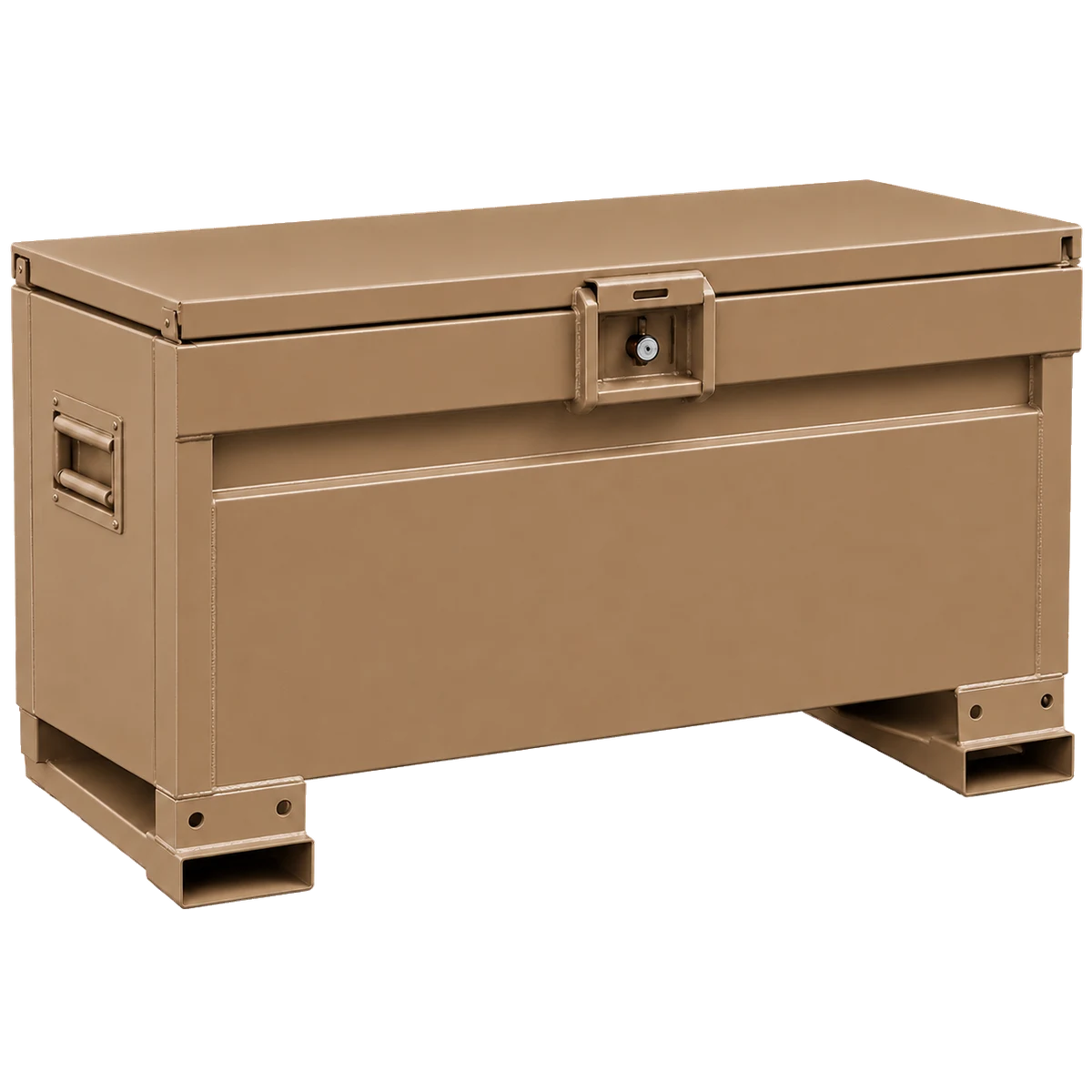 Original product-focused illustration representing a KNAACK 60-KL jobsite storage chest