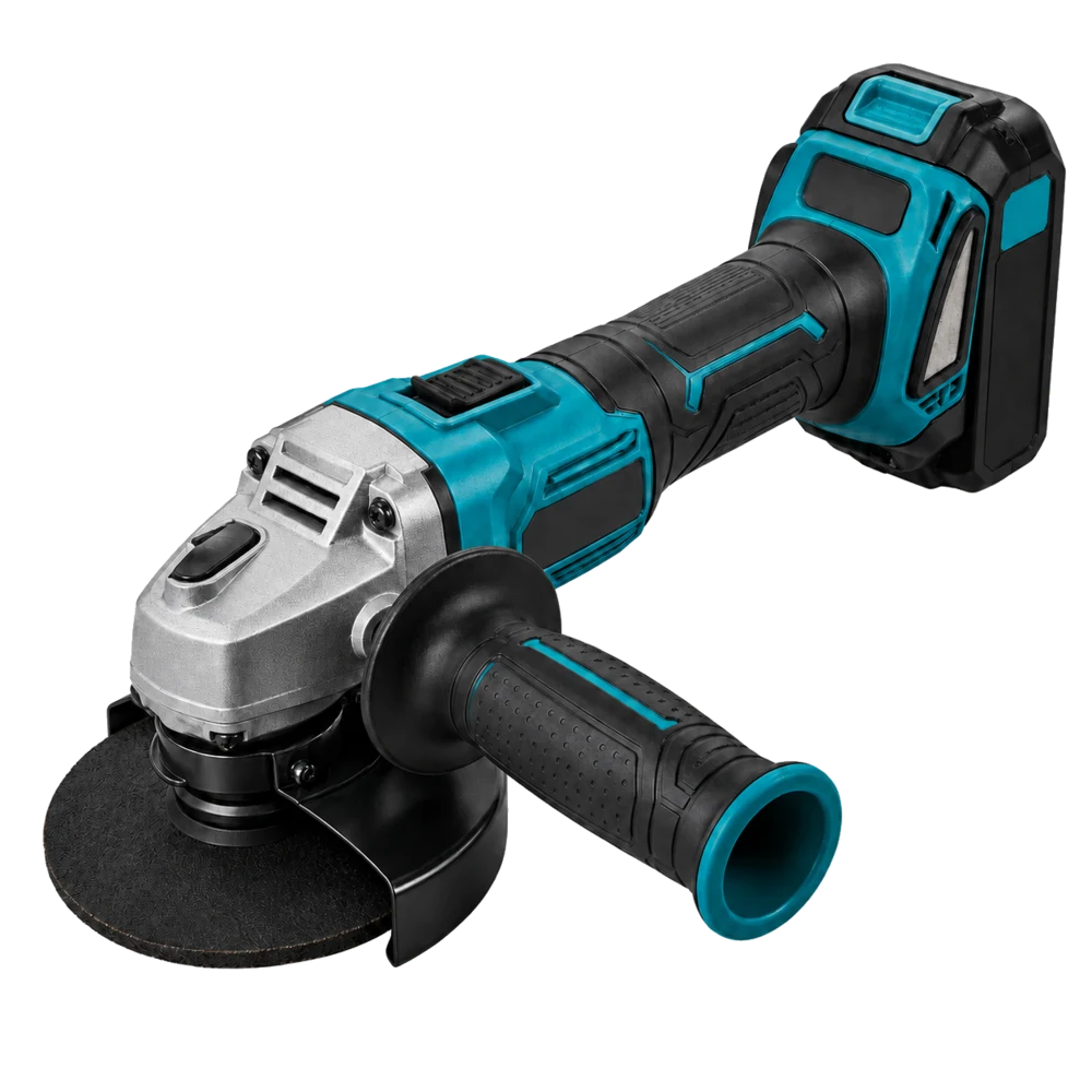 Original product-focused illustration representing Makita 40V max XGT Brushless 4-1/2-Inch / 5-Inch Angle Grinder with Electric Brake (GAG01Z)