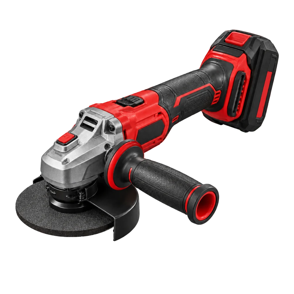 Original product-focused illustration representing Milwaukee Tool M18 FUEL 4-1/2-Inch / 5-Inch Braking Grinder, Paddle Switch, No-Lock (2880-20)