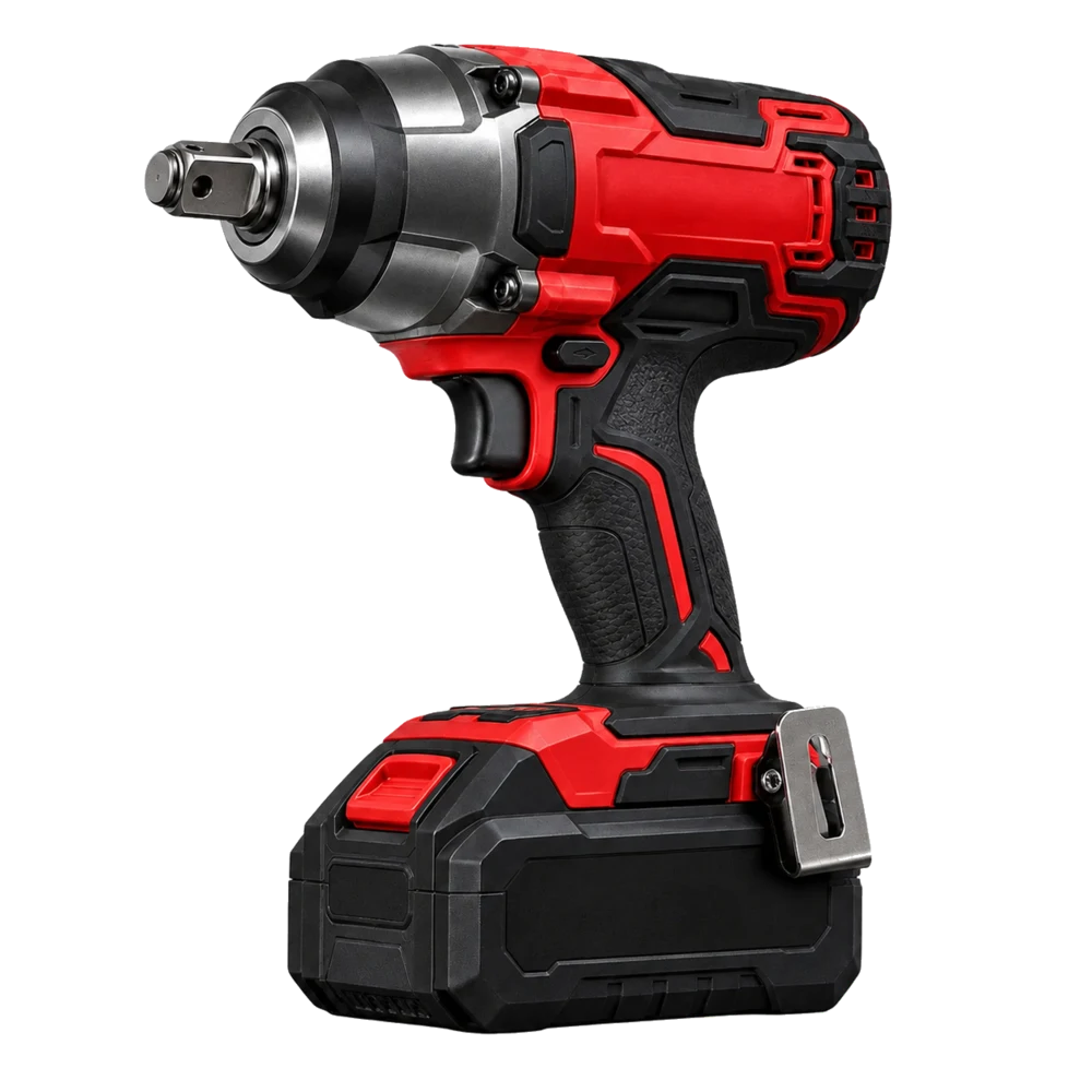Original product-focused illustration representing Milwaukee Tool M18 FUEL 1/2-Inch High Torque Impact Wrench with Friction Ring (2967-20)