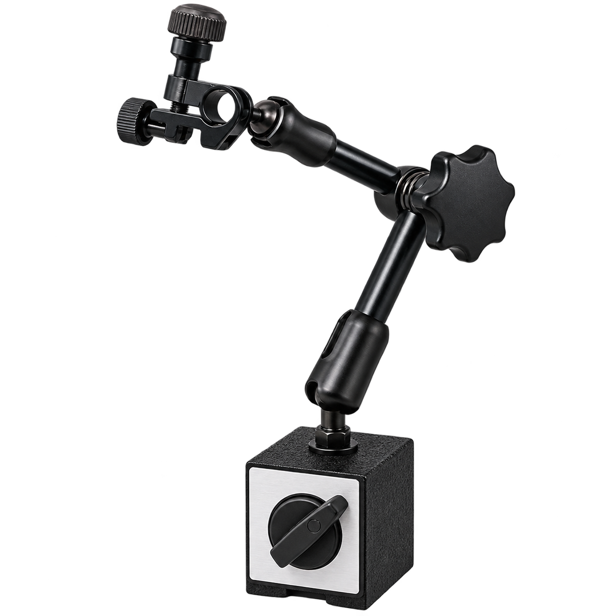 Original product-focused illustration representing a Noga MG61003 MG Holder magnetic stand