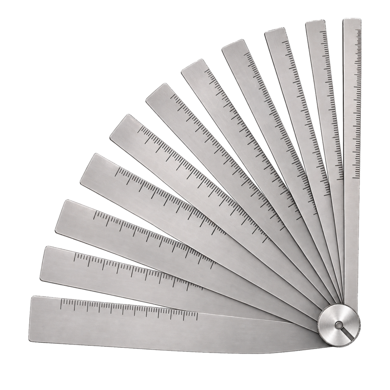 Original product-focused illustration representing a Starrett 269A taper gage set