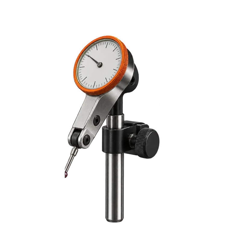 Original product-focused illustration representing a compact dial test indicator kit