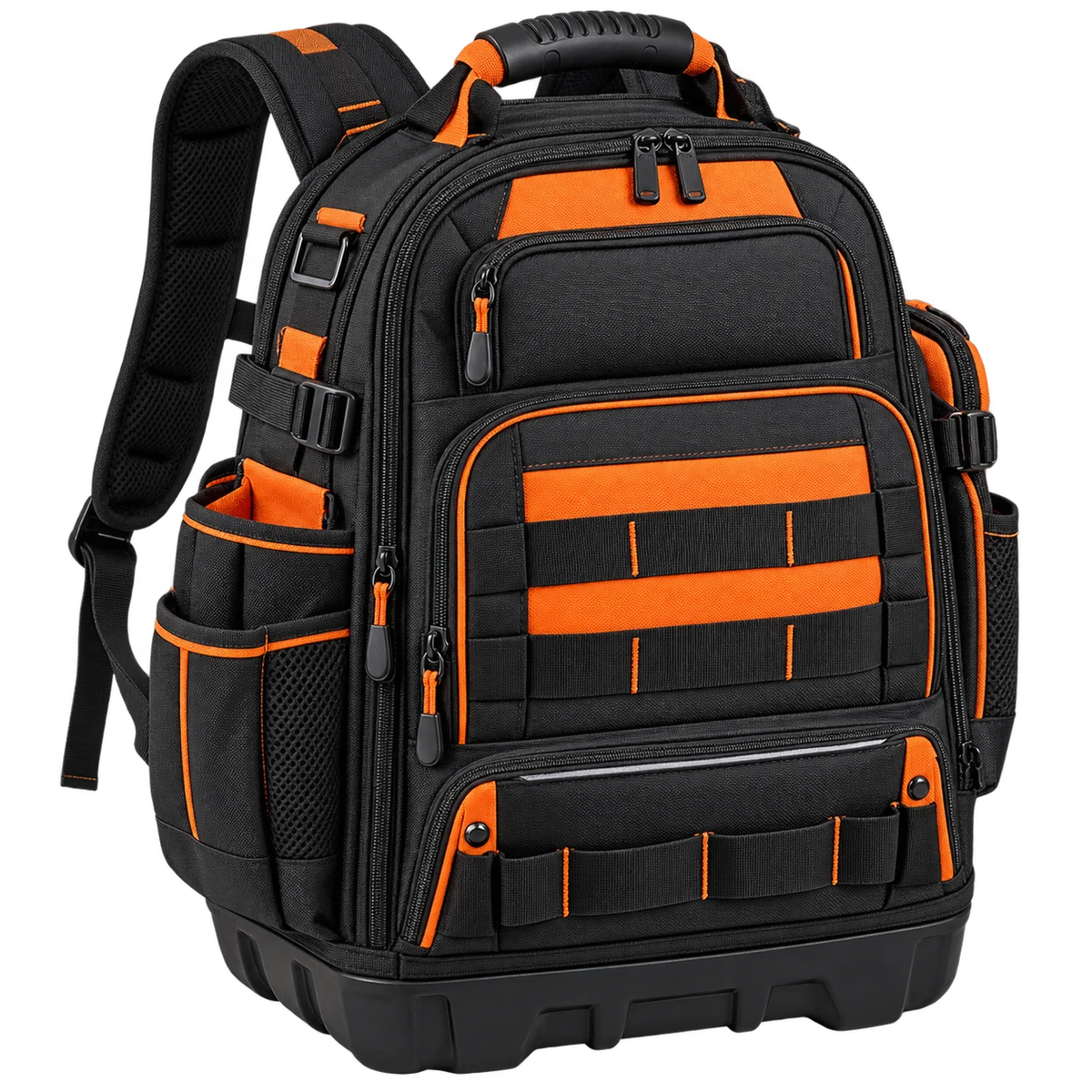 Original product-focused illustration representing a Veto Pro Pac TECH PAC backpack tool bag