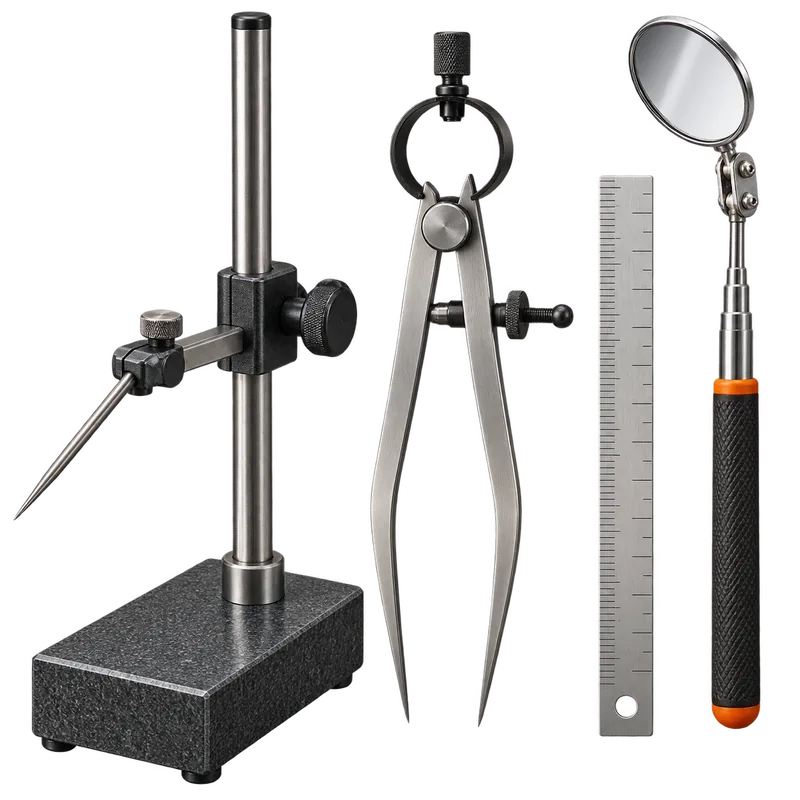 Illustration of layout and inspection tools