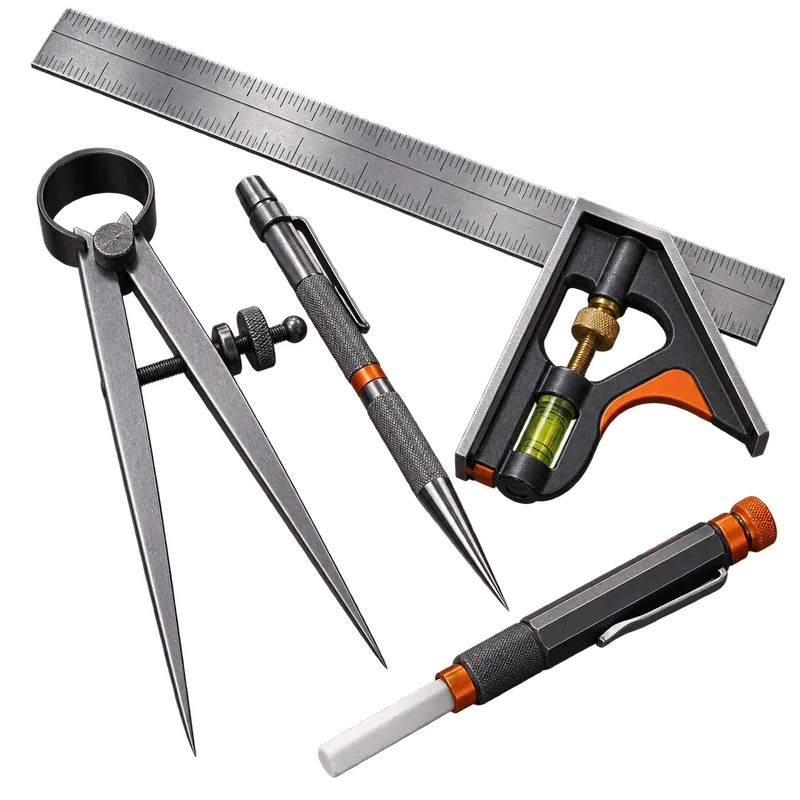 Tape measure, rule and layout marking tools