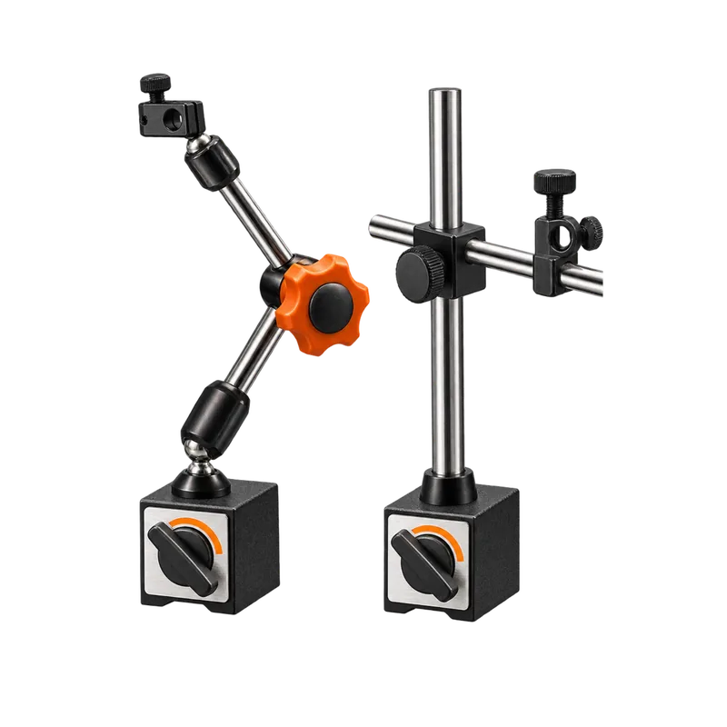 Articulating and post-style magnetic indicator bases