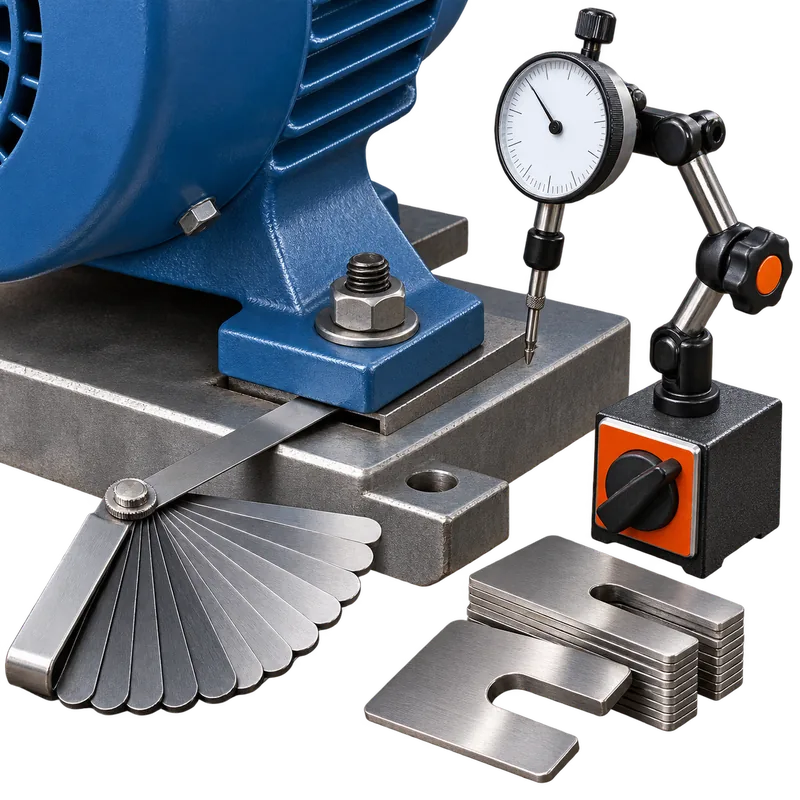 Soft-foot inspection and correction tools